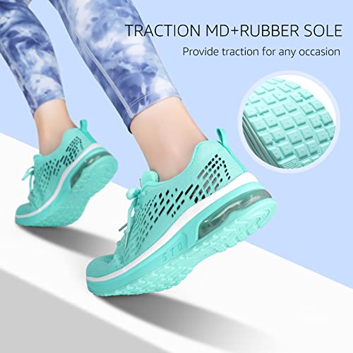STQ Women's Running Shoes Breathable Air Cushion Sneakers