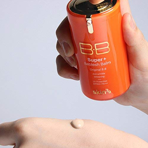 [SKIN79] Super Plus Beblesh Balm Triple Function Orange BB Cream #21 Yellow Beige (SPF50/PA+++) 1.35 fl.oz. (40 ml…