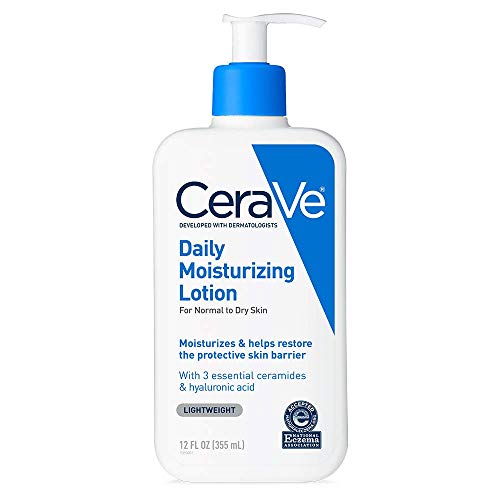 CeraVe Daily Moisturizing Lotion for Dry Skin | Body Lotion & Facial Moisturizer with Hyaluronic Acid and Ceramides | 12…