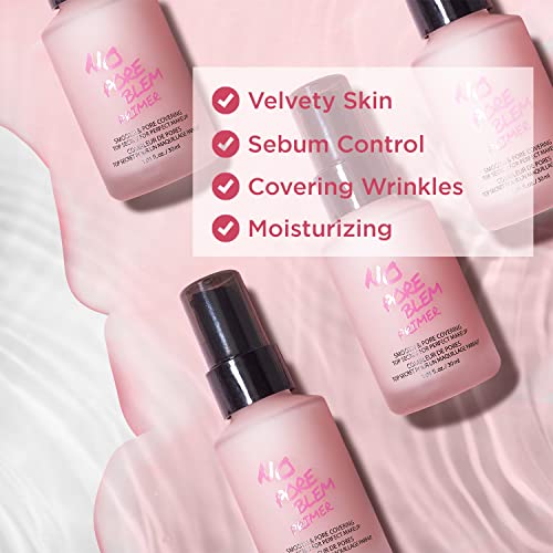 TOUCH IN SOL No Pore Blem Primer 1.01 fl.oz - Pore Minimizing, Sebum and Shine Control - Pore Filler Blurring Primer…