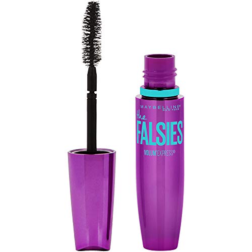 Maybelline Volum' Express the Falsies Volumizing, Washable Mascara, Blackest Black, 1 Count