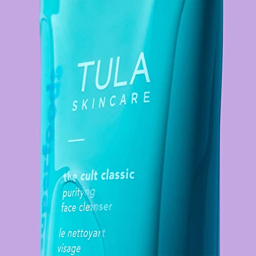 TULA Skin Care Supersize Cult Classic Purifying Face Cleanser | Gentle and Effective Face Wash, Makeup Remover…