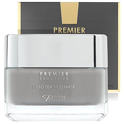 Premier Dead Sea mud mask, anti-aging skin care, pore refining mask, witch hazel, aloe vera gel, minerals, nutrients…