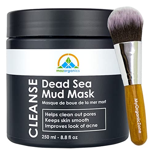 Dead Sea Mud Mask for Face and Body - Best Facial Cleansing Clay for Blackheads, Whiteheads, Acne and Clogged Pores…