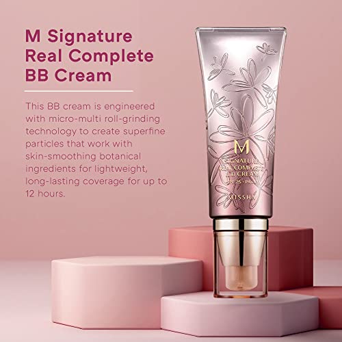 Missha M Signature Real Complete Bb Cream Spf25 Pa++ No.23 Natural Yellow Beige
