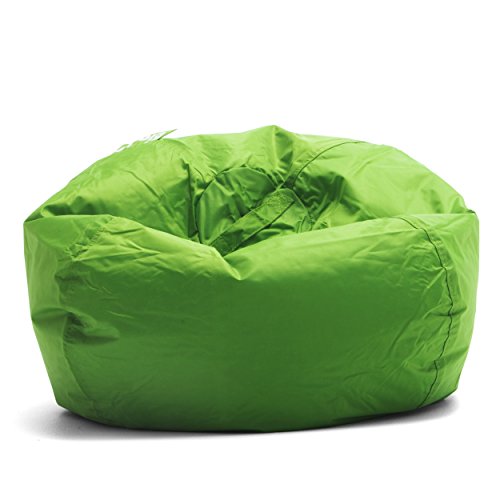 Big Joe Classic Bean Bag Chair, Spicy Lime Smartmax, 2ft Round