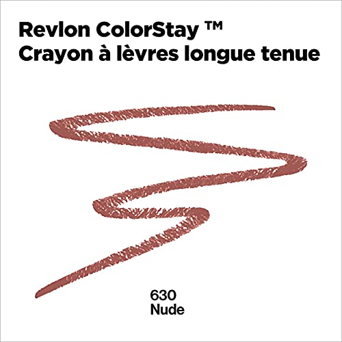 Revlon ColorStay Lipliner with Sharpener, Nudes 010, 0.01 Ounce (28 g)