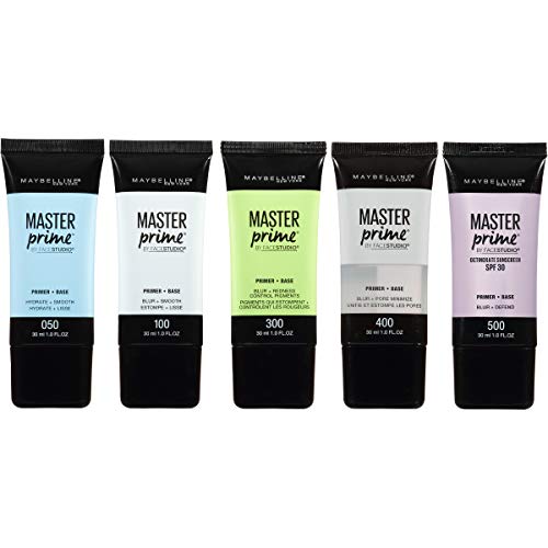 Maybelline Face Studio Master Prime Primer, Blur + Redness Control, 1 Count