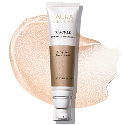 LAURA GELLER NEW YORK Spackle Super-Size - Champagne Glow - 2 Fl Oz - Skin Perfecting Primer Makeup with Hyaluronic Acid…