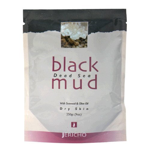Dead Sea Black Mud - 100% Natural - Great for the Face and Body - 21.6 Oz Bag