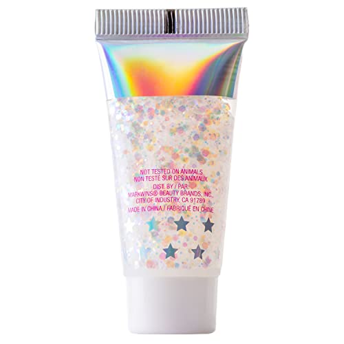 Body Glitter Wet n Wild Fantasy Makers Glitter Gel for Face and Body, White Light Show