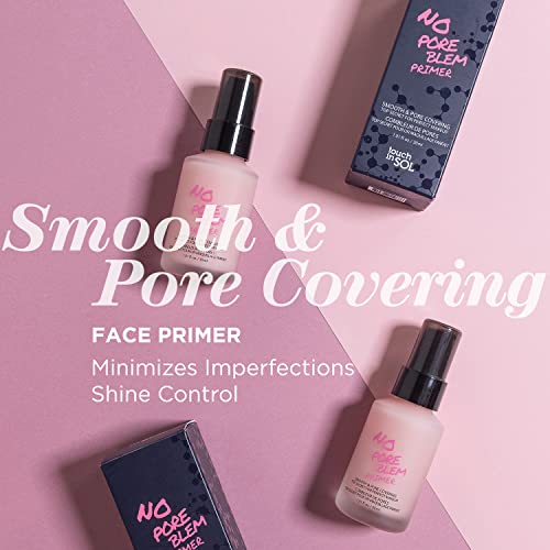 TOUCH IN SOL No Pore Blem Primer 1.01 fl.oz - Pore Minimizing, Sebum and Shine Control - Pore Filler Blurring Primer…