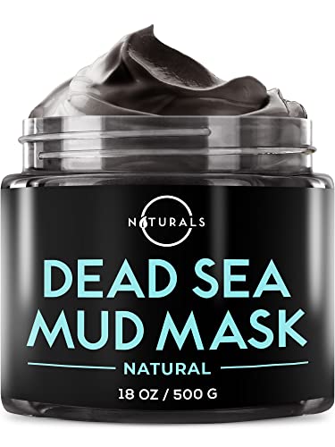 O Naturals Psoriasis Dead Sea 18oz Mud Mask for Face & Body Scalp All Natural Organic Best for Psoriasis Eczema Healing…