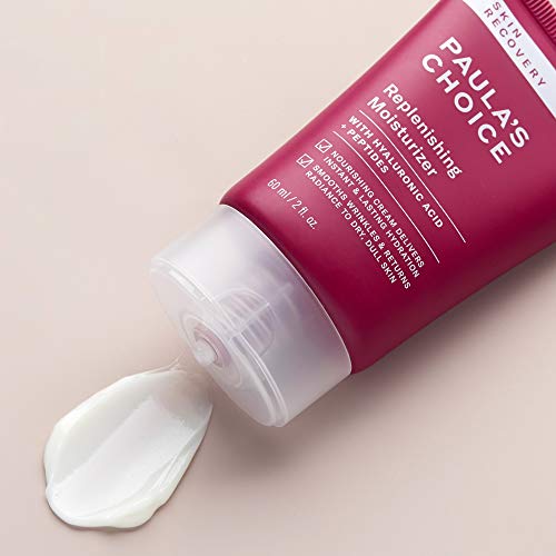 Paula's Choice SKIN RECOVERY Replenishing Facial Moisturizer Cream with Hyaluronic Acid, Soothes Redness & Sensitive…