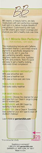 Garnier Skin Renew Miracle Skin Perfector B.B. Cream, Light and medium, 2.5 Fluid Ounce