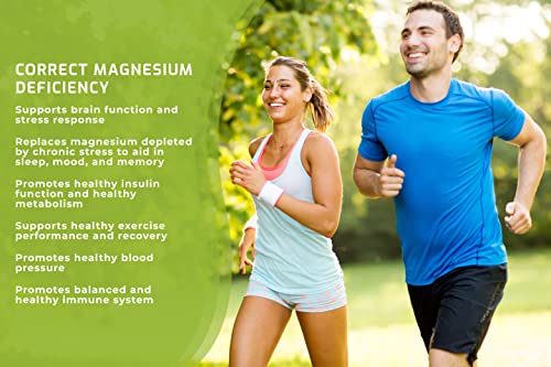 BiOptimizers - Magnesium Breakthrough Supplement 4.0 - Has 7 Forms of Magnesium: Glycinate, Malate, Citrate, and More - Natural Sleep and Brain Supplement - 30 Capsules