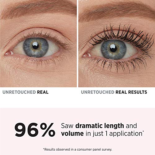 IT Cosmetics Superhero Mascara - Super Black Elastic Stretch Volumizing & Lengthening Mascara - Lifts, Separates…