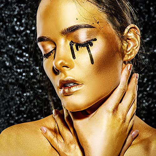 MEICOLY Cream Gold Face Body Paint,2.1Oz Smudge-proof Gold Body Paint,Water Based Washable Full Body Paint for Adults…