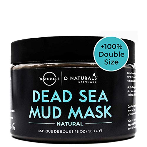 O Naturals Psoriasis Dead Sea 18oz Mud Mask for Face & Body Scalp All Natural Organic Best for Psoriasis Eczema Healing…