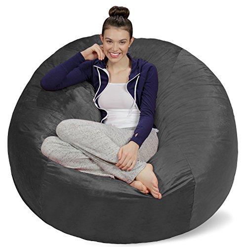 Sofa Sack - Plush Ultra Soft Bean Bags Chairs For Kids, Teens, Adults - Memory Foam Beanless Bag Chair with Microsuede…