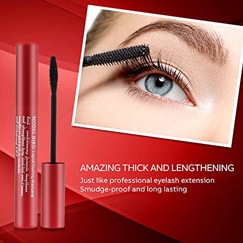 Bonamour 4D Silk Fiber Lash Mascara，Waterproof & Luxuriously Longer 4D Mascara, Thicker, Voluminous Eyelashes, Long…