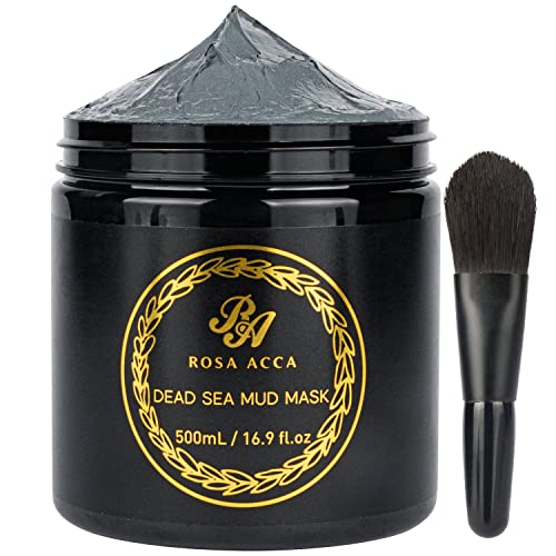 RA ROSA ACCA Dead Sea Mud Mask for Face and Body- Reduce Large Pores,Acne,Blackheads & Oily Skin, Spa Quality Face Mask…