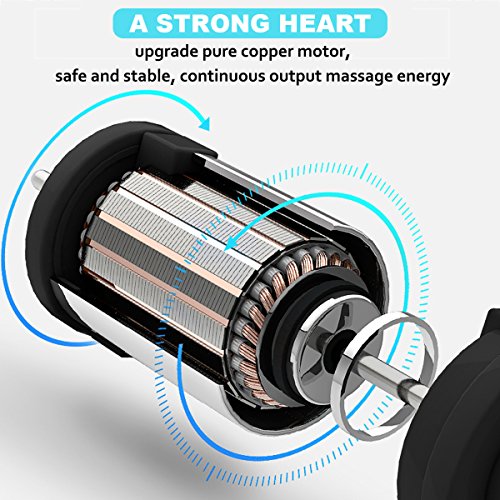 Neck Shoulder Back Massager with Heat - Shiatsu Neck Massager Present, Gift for Men/Women/Mom/Dad - Deep Kneading…