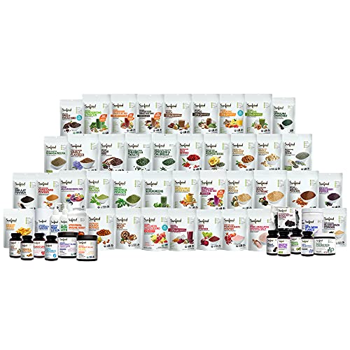 Sunfood Wellness Super Blend- Immunity Drink Powder. Immune System Booster. Organic, Plant-Based Blend of Superfoods…