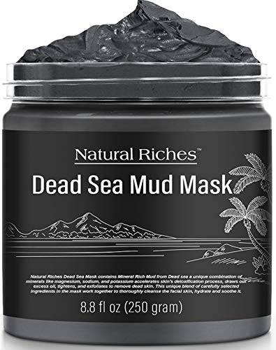 Natural Riches Dead Sea Mud Mask for Face and Body - Spa Quality Best Facial Cleansing Pore reducer for Blackhead face…