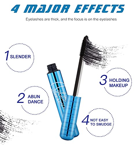 Prime Lash Mascara for Older Women, Black Prime Lash Mascara for Seniors with Thinning Lashes Waterproof Volumizing…