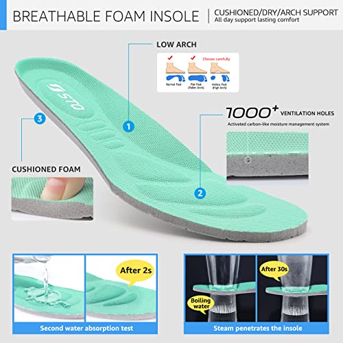 STQ Women's Running Shoes Breathable Air Cushion Sneakers