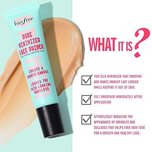 KIMUSE Face Primer for Makeup, Looking Poreless, Fills in Pored and Fine Lines, Primer for Oily and Dry Skin (0.5 Fl Oz…