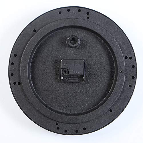 Tebery 12-Inch Silent Retro Quartz Clock, Decorative Wall Clock for Home/Office/School