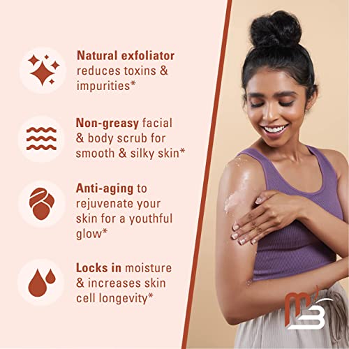 Himalayan Salt Foot and Body Scrub Infused with Collagen and Stem Cell Natural Exfoliating Salt Scrub for Toning Skin…