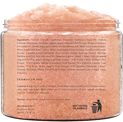 Handcraft Himalayan Body Scrub for Skin Care and Face Care 20 oz – Exfoliating Body Scrub, Face Scrub and Foot Scrub for…