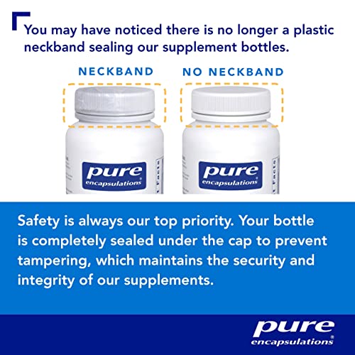 Pure Encapsulations Ashwagandha | Supplement for Thyroid Support, Joints, Adaptogens, Focus, and Memory* | 120 Capsules