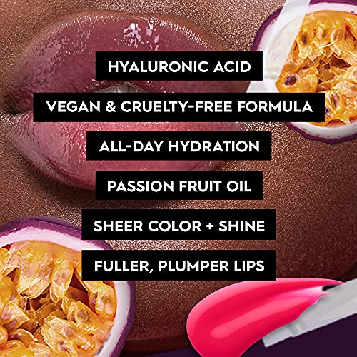 Urban Decay Vice Plumping Shine Hydrating Lip Gloss Balm - 9 Shades Available - Plump & Moisturize Lips - Vegan Formula…