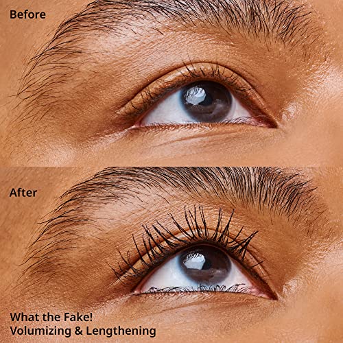 essence | What the Fake! Volumizing & Lengthening Fiber Mascara | Paraben Free | Cruelty Free (Pack of 3)